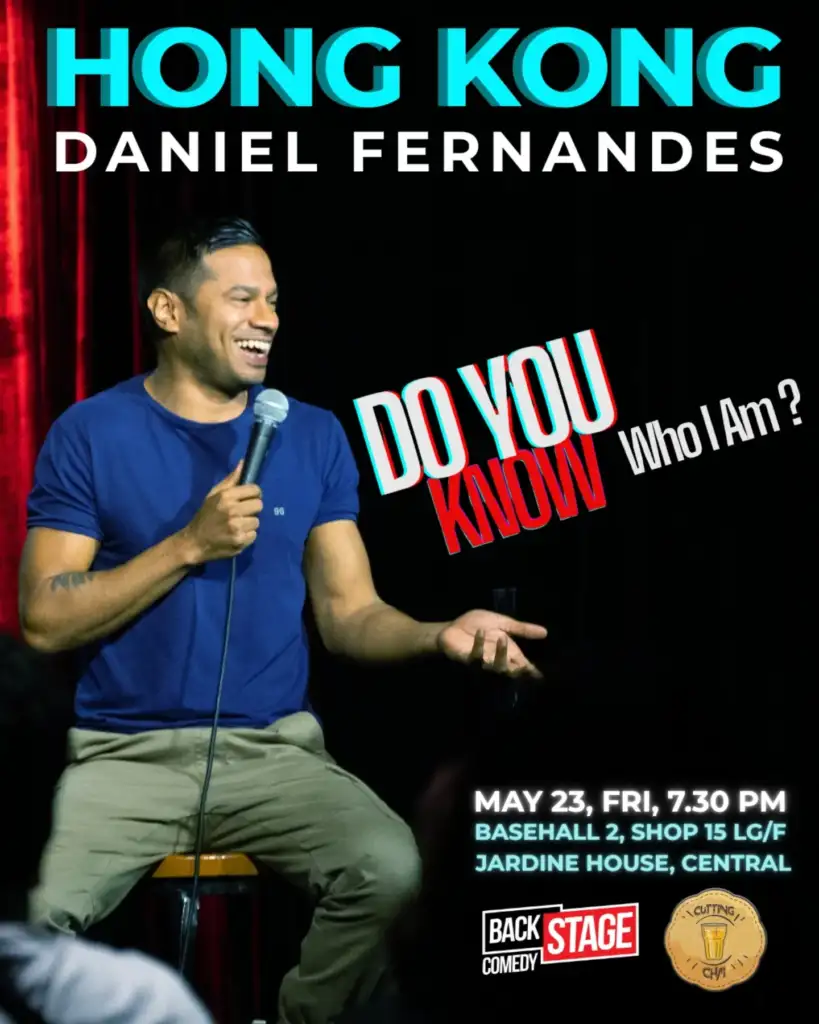 Daniel Fernandes Headlines Backstage Comedy on Friday May 23!